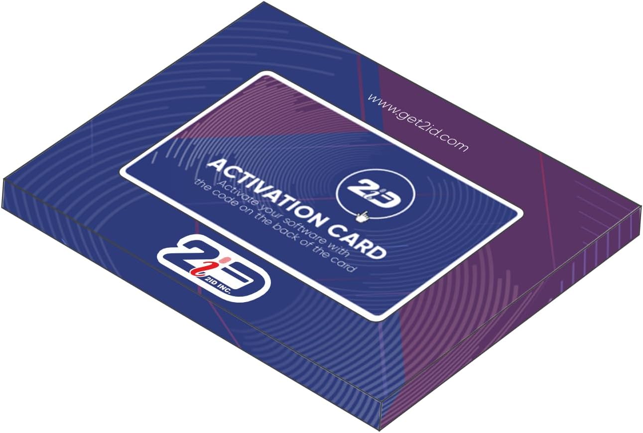 Card Software Beginner Edition - ID Software Program for PC & MAC - Design & Print Photo ID Cards And More