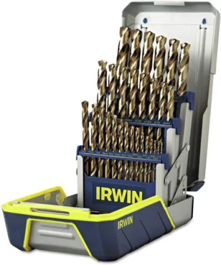 Drill Bit Set, M35 Cobalt Alloy Steel Steel, 29-Piece (3018002)
