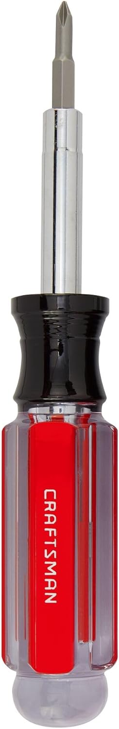 Screwdriver Multi-Bit Set, 6 in 1, Acetate Handle (CMHT66052)