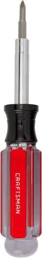 Screwdriver Multi-Bit Set, 6 in 1, Acetate Handle (CMHT66052)