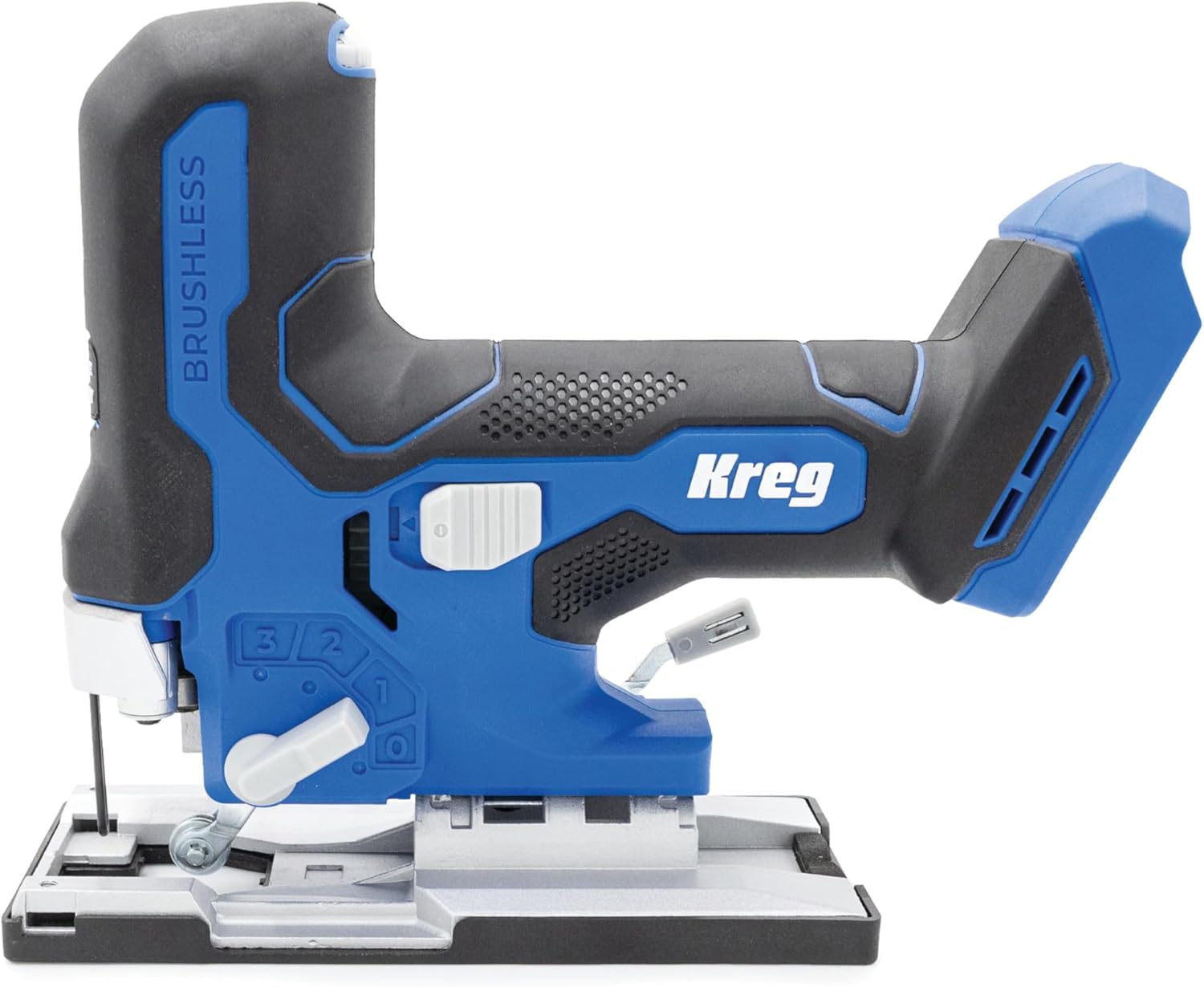 20V Ionic Drive Barrel Grip Jigsaw - Cordless, Compact & Ergonomic - Precision Cutting - 20V Variable Speed - LED Lights & Built-In Blower - Bare Tool - KPTJS100A