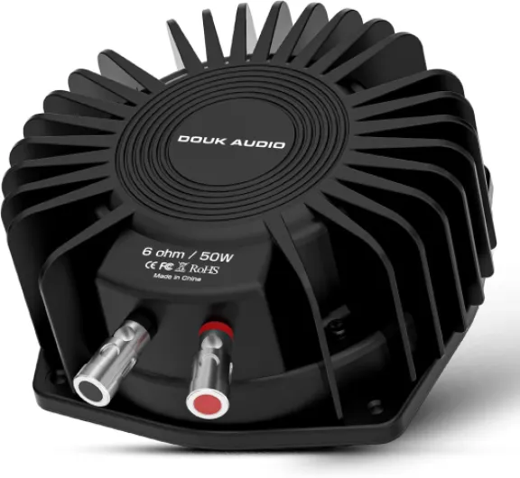 BS-1 Bass Shaker: 50W High Power Buttkicker - Tactile Transducer - Subwoofer Lows for Home Theater, Car Audio & Gaming Chair Vibration Immersion​ (1 PC)