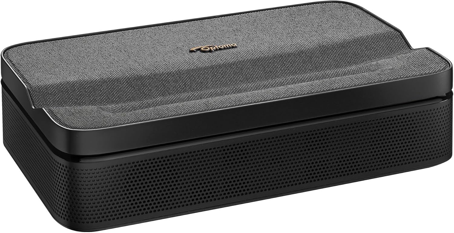 ML1080UST PHOTON GO Ultra Short Throw 1080p HDR Portable Projector, Triple Laser (RGB), Google TV with Netflix and Disney+ Certified, Home Theater Projector