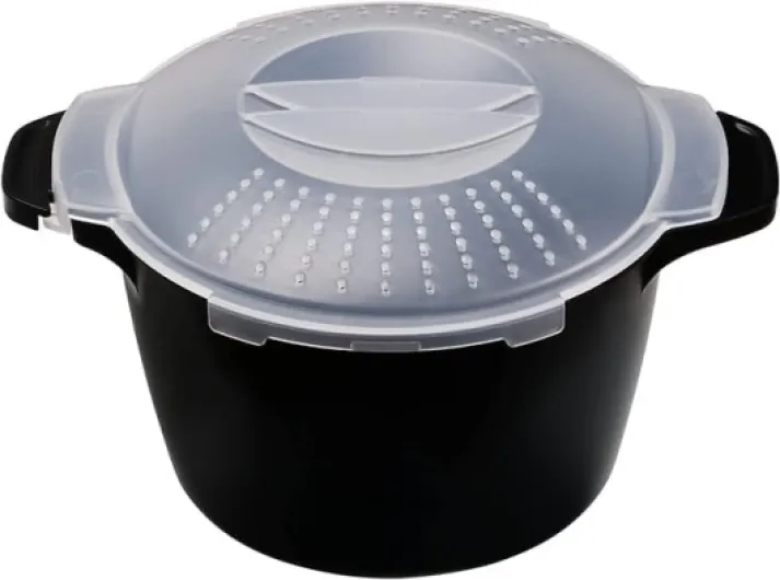Pαmperεd Chεf Large Micro Cookware 2 Quart, Microwave Steamer for Vegetables, Cooker for Microwave - BPA Free, Dishwasher Safe