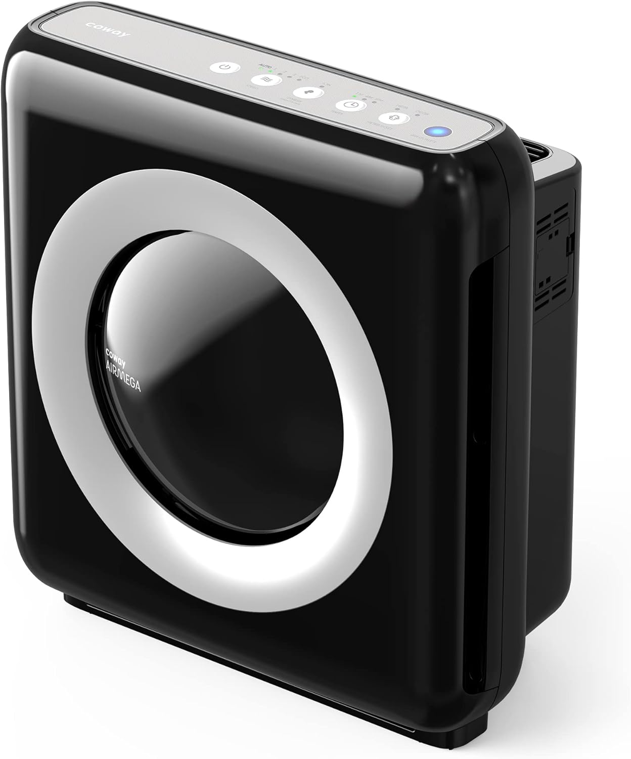 AP-1512HH Mighty Air Purifier with True HEPA and Eco Mode, black/silver, 16.8 x 18.3 x 9.6 Airmega AP-1512HH