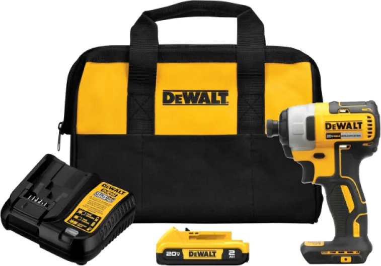 20V MAX Impact Driver, 1/4 Inch, Battery and Charger Included (DCF787D1)