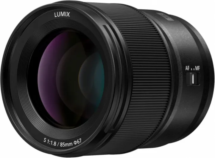 LUMIX S Series Camera Lens, 85mm F1.8 L Mount Interchangeable Lens for Mirrorless Full Frame Digital Cameras, S-S85, Black