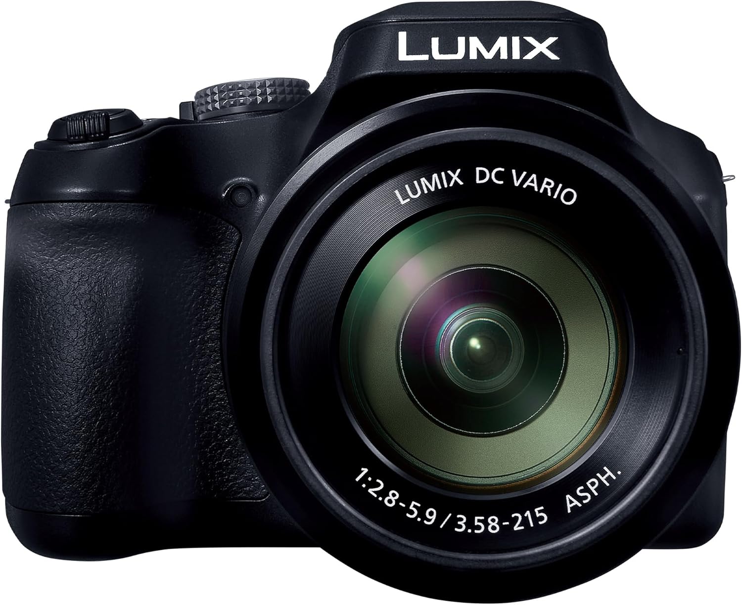 LUMIX FZ80D Point and Shoot Digital Camera 4K Photo/Video Recording with Power Optical Image Stabilizer, Vlogging Camera with 60X Optical Zoom & 20-1200mm Wide-Angle Lens - DC-FZ80D FZ80D: USB-C & OLED EVF