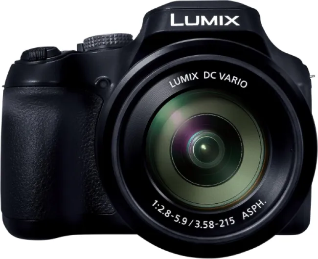 LUMIX FZ80D Point and Shoot Digital Camera 4K Photo/Video Recording with Power Optical Image Stabilizer, Vlogging Camera with 60X Optical Zoom & 20-1200mm Wide-Angle Lens - DC-FZ80D FZ80D: USB-C & OLED EVF