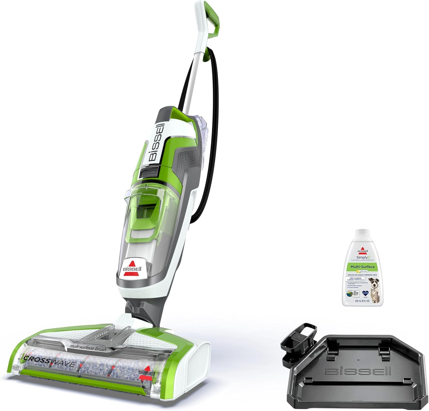 Crosswave Turbo Vacuum Mop All in One Wet and Dry Vac Combo Hard Floor & Area Rug Cleaner, 3888A