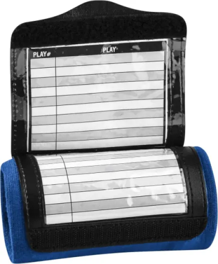 Adult Quarterback Playbook Triple Black (AF50B) Youth Royal