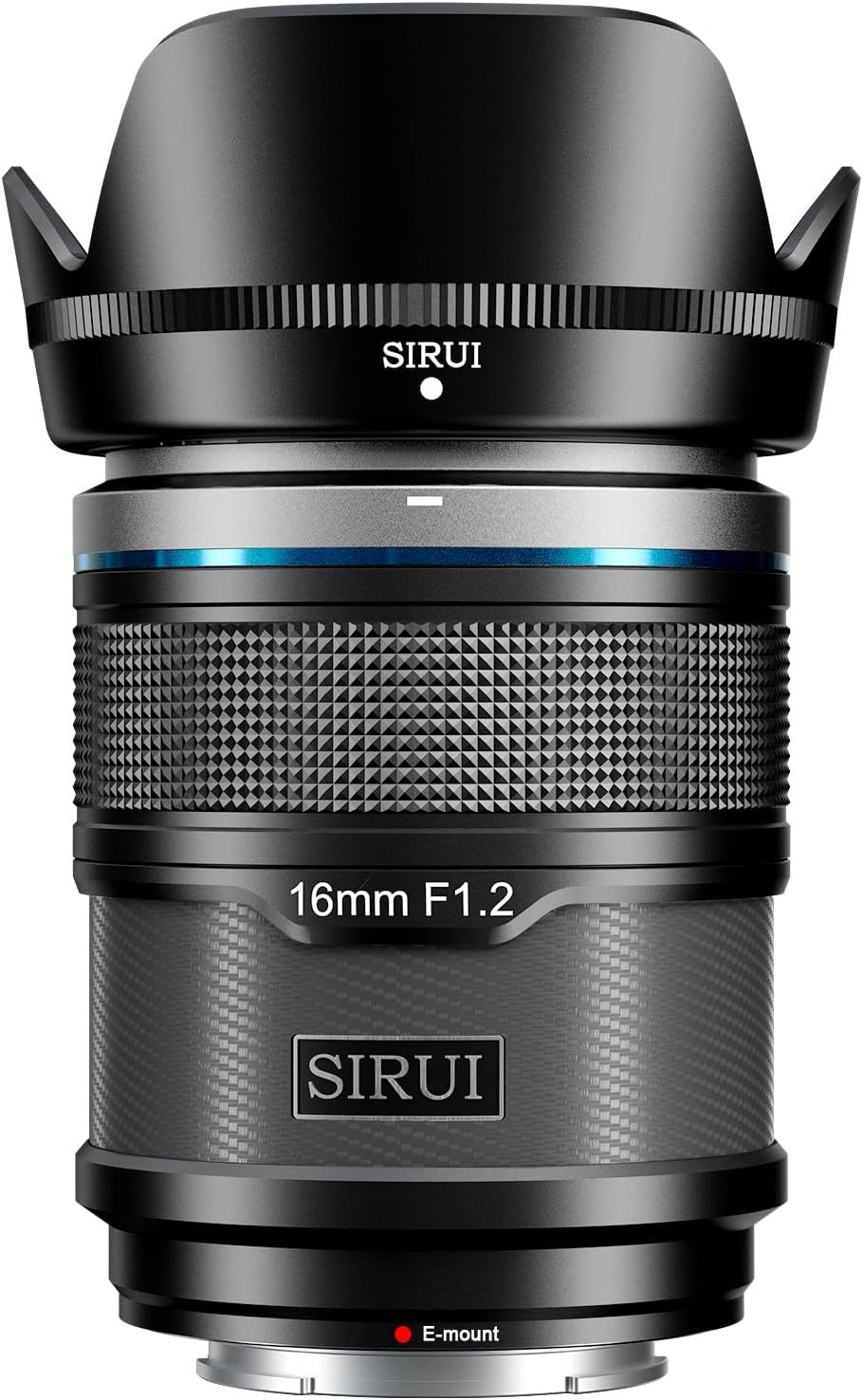 Sniper 16mm Autofocus Lens, F1.2 Wide Angle APS-C Camera Lens for A5, A6, FX30, ZV-E10 (E Mount, Black) Black 16mm
