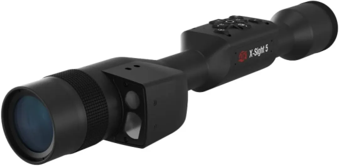 X-Sight Pro Smart Day/Night Hunting Scope w/Ballistics Calc, 3864x2218 Resolution, Video Record, Wi-Fi, 18hrs+ Battery X-Sight 5 LRF 3-15x