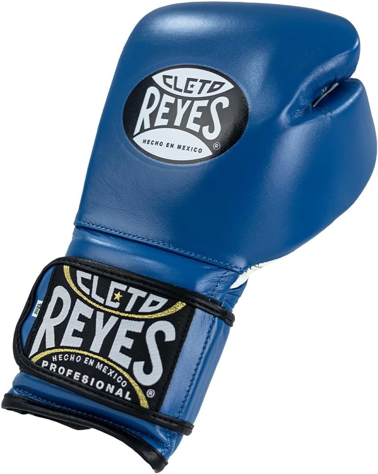 Training Boxing Gloves with Hook and Loop Closure for Sparring and Heavy Punching Bags, Men and Women, MMA, Kickboxing, Muay Thai 14oz - Electric Blue