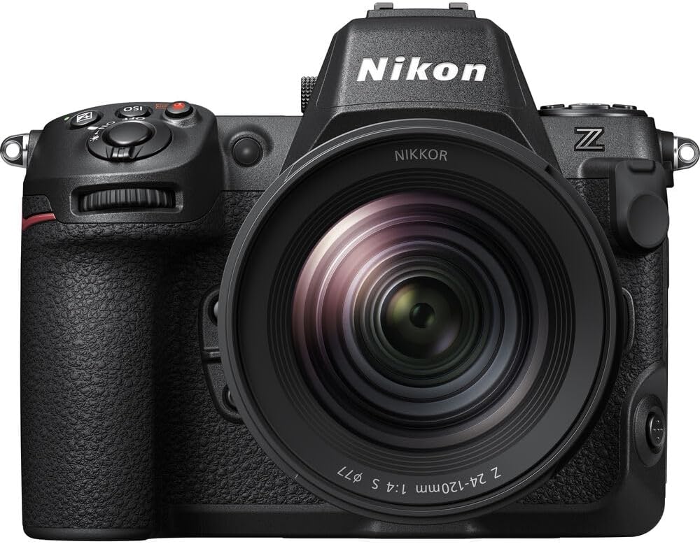 Z 8 with Zoom Lens - Professional full-frame mirrorless hybrid stills/video hybrid camera with 24-120mm f/4 lens - Nikon USA Model Body + 24-120mm f/4 Zoom Lens