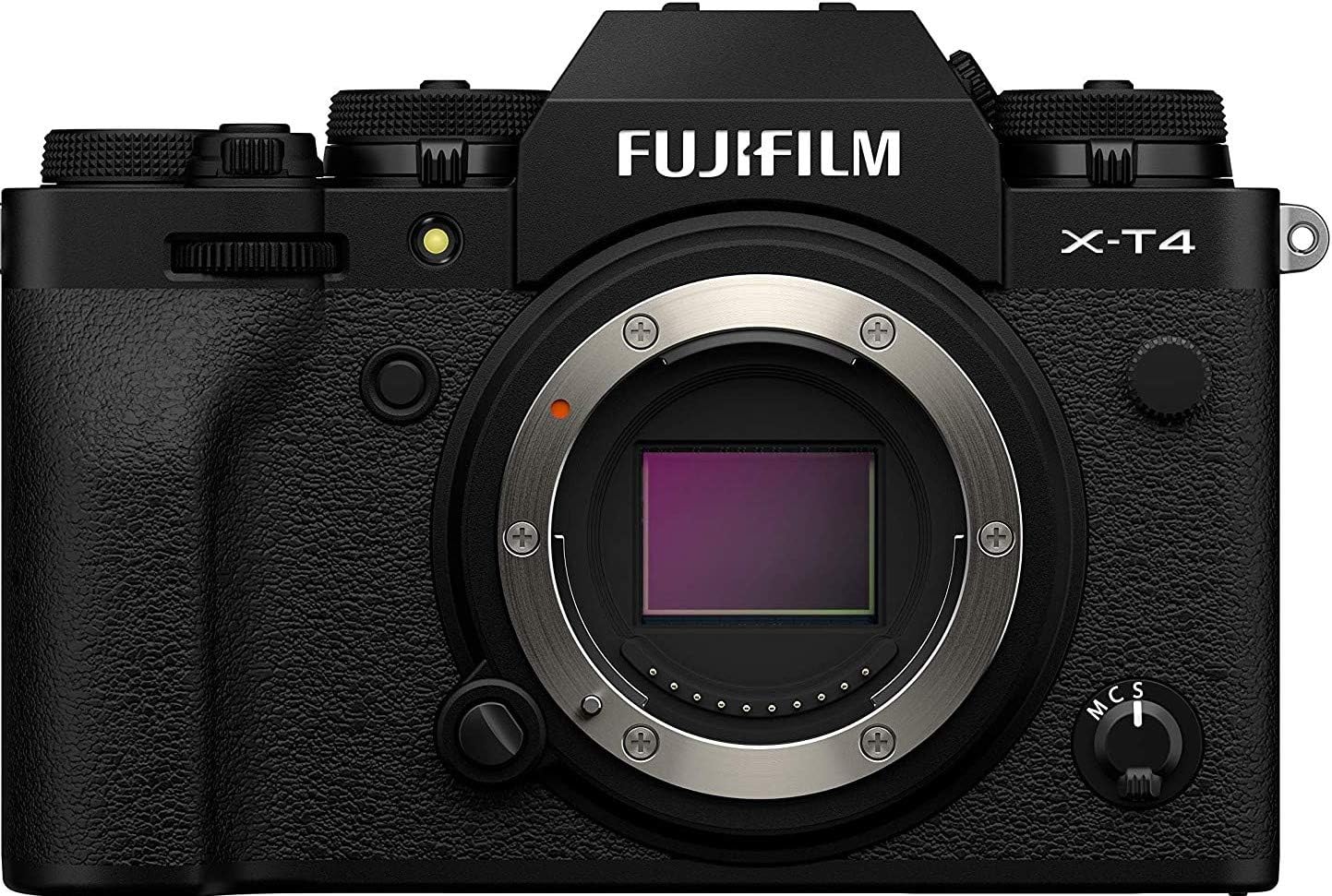 Fuji XT 4 Body Black (Renewed) Black Body Only