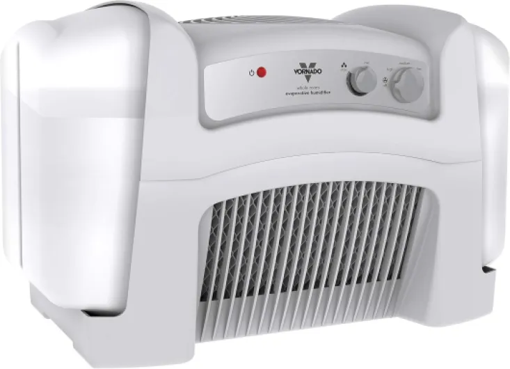 Evap40 4-Gallon Evaporative Humidifier, Adjustable Humidistat, 3 Speed Settings, Coverage up to 1,000 sqft, 4-Gallon Output (24 Hrs), Dual Tank, Perfect for Home, Bedroom, and Large Spaces