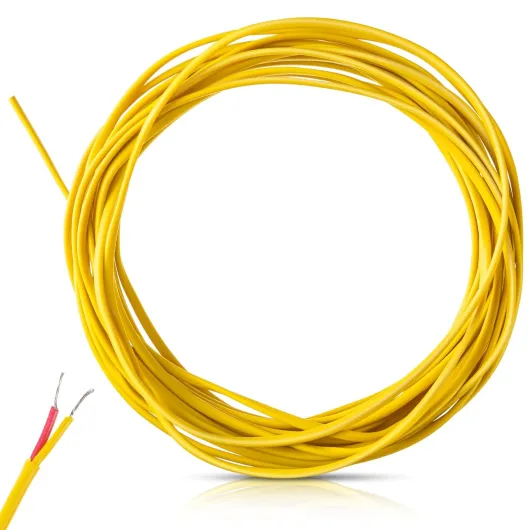 K-Type Thermocouple Wire Awg 24 Solid W - PVC Insulation for Making Thermocouple or Extension Wire