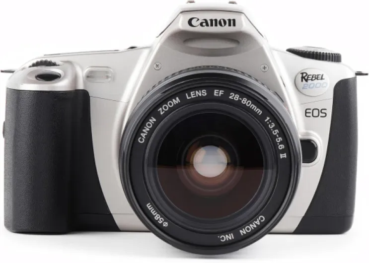 Canon Rebel 2000 SLR Film Camera with Canon 28-80mm EF Auto Focus Lens (Renewed) Standard Packaging