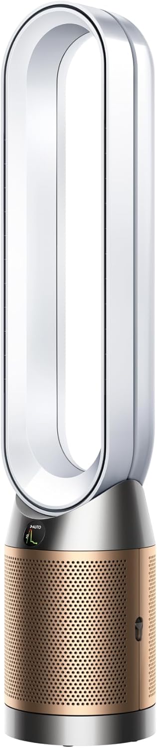 Purifier Cool Formaldehyde™ TP09 Air Purifier and Fan - White/Gold Large
