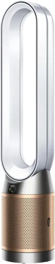 Purifier Cool Formaldehyde™ TP09 Air Purifier and Fan - White/Gold Large