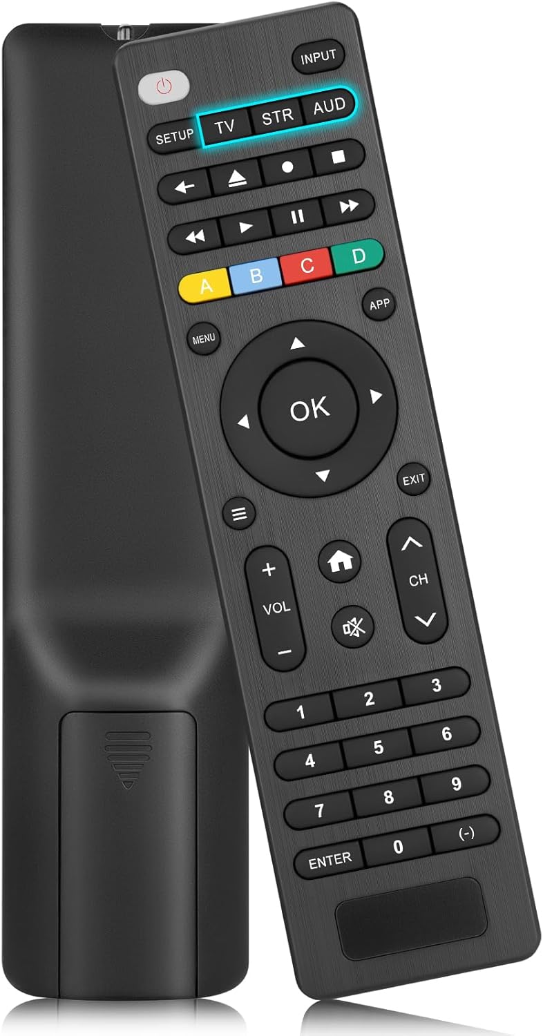 Universal-TV-Remote-Control Compatible with Samsung/LG/Vizio/Hisense/Sony/Philips/Onn/Sharp/RCA/Element/Westinghouse/Sanyo/Emerson TV and More Brand Smart TVs Universal Remote