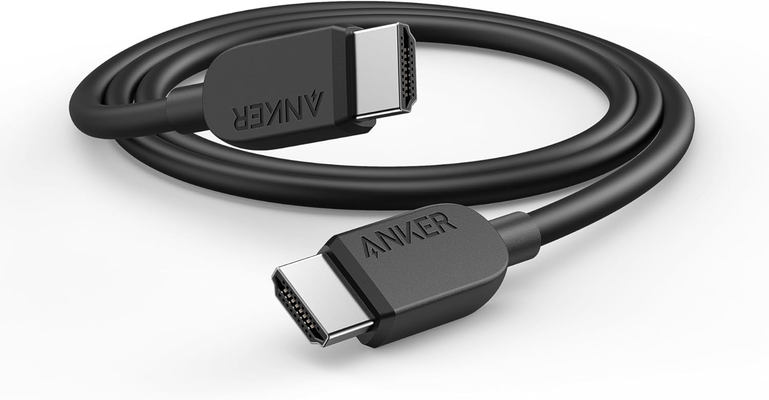 HDMI Cable 8K@60Hz, 6FT Ultra HD 4K@120Hz HDMI Cord,48 Gbps Certified Ultra High-Speed,Compatible with PlayStation 5,Xbox,Samsung TVs,and More 6ft 8K/60Hz Black