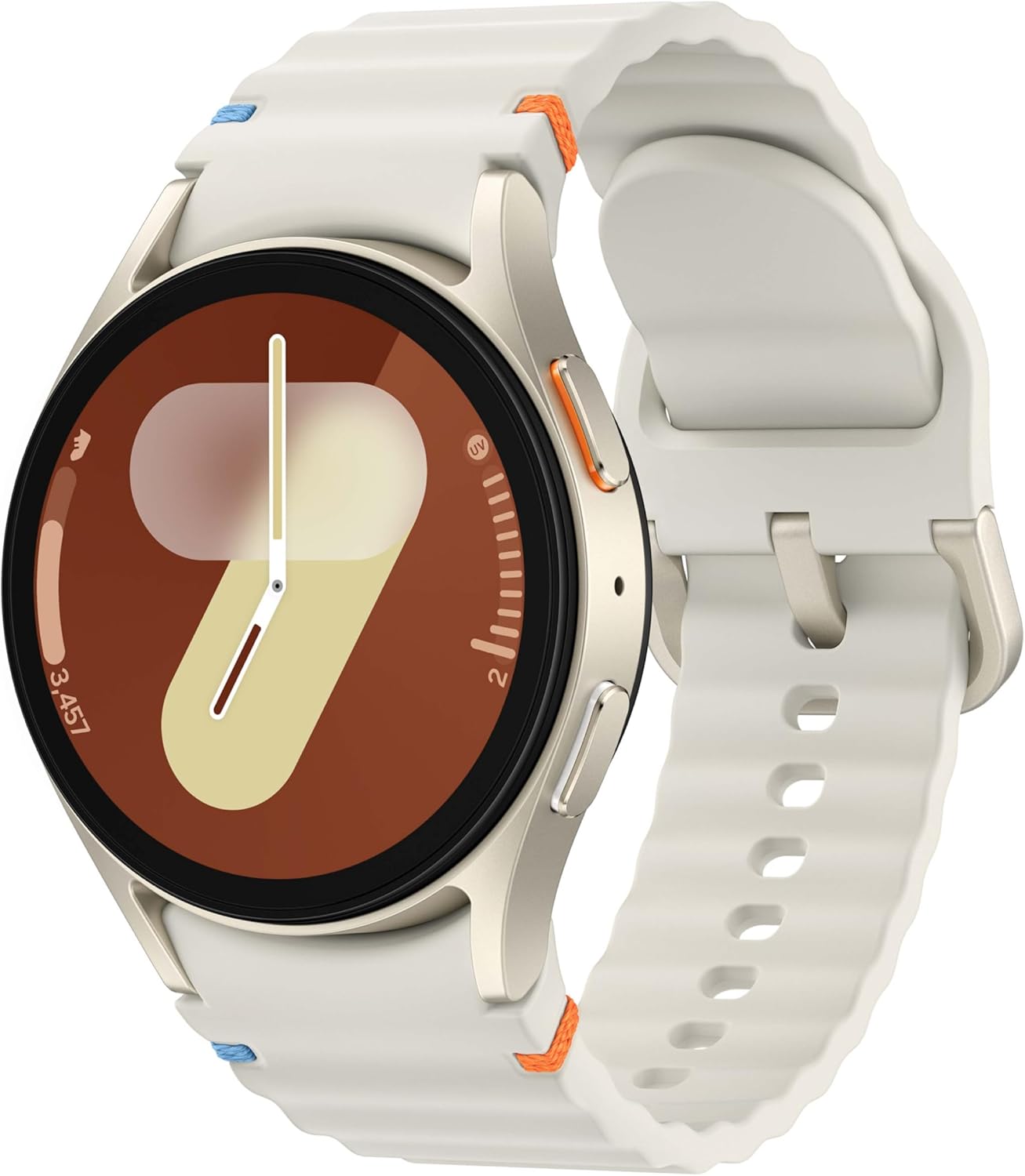 Galaxy Watch 7 40mm Bluetooth AI Smartwatch w/Energy Score, Wellness Tips, Heart Rate Tracking, Sleep Monitor, Fitness Tracker, 2024, Cream [US Version, 1Yr Manufacturer Warranty] Cream 40mm Watch7 Only Bluetooth
