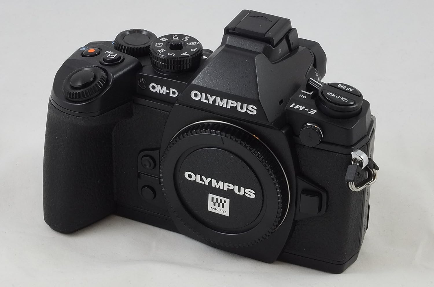 Olympus OM-D E-M1 Mirrorless Digital Camera with 16MP and 3-Inch LCD (Body Only) (Black) Black Body Only Base