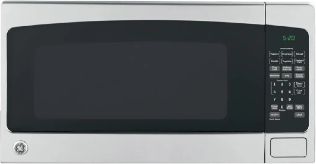 Compact Countertop Microwave Oven, 0.7 Cubic Ft., 700-watt Capacity, 6 Auto Cooking Settings, Child-Lock Technology, Dorm Room or Apartment, Stainless Steel 0.7 Cu.Ft - Stainless Steel