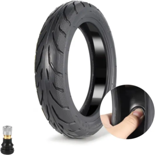 9x2 Rubber Self-sealing Tubeless Tire, 9 Inch Electric Scooter Tires with Live Glue Repairable for Electric/Mobility/Kick Scooter 1 Pack