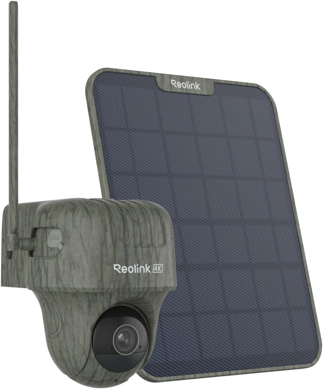 4K Cellular Trail Camera, 3G/4G LTE, 360° 4K HD Full View, 32GB SD+SIM Card Included, Animal Recognition, No-Glow IR, Smart Motion Activated, Go Ranger PT+Solar Panel, Updated Version