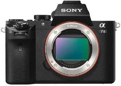 Sony Alpha a7 II Full Frame Mirrorless Digital Camera Body Only - ILCE-7M2/B (Renewed)