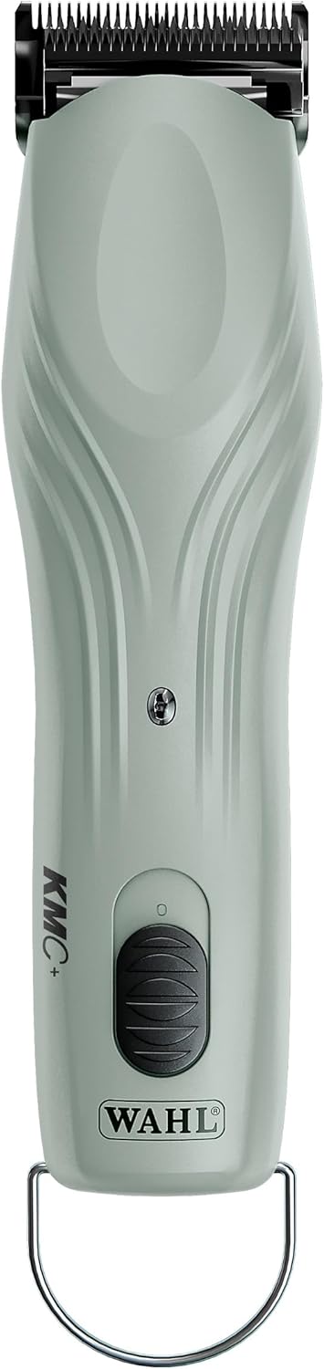 Professional Animal KMC+ 2-Speed Cordless Clipper (3025661) - Detachable Blade Pet & Dog Clipper Kit - Patented Ergonomic Housing Design - Sage