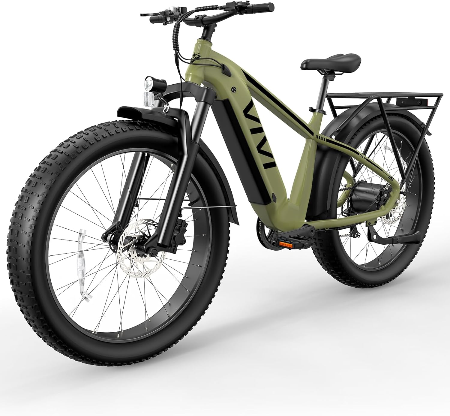 ACE01 Electric Bike for Adults,26" x 4.0 Fat Tire Ebike,1475W Peak Motor Torque Sensor Electric Mountain Bike,25MPH Electric Bicycle with 48V 15AH Battery,Hydraulic Brake,SGS Certified to UL2849 Green Standard