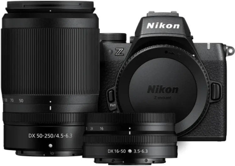 Z50 II with Two Lenses - Compact mirrorless Stills/Video Camera with Easy Color presets and Wireless Photo Sharing - Nikon USA Model Z 50II 2LK