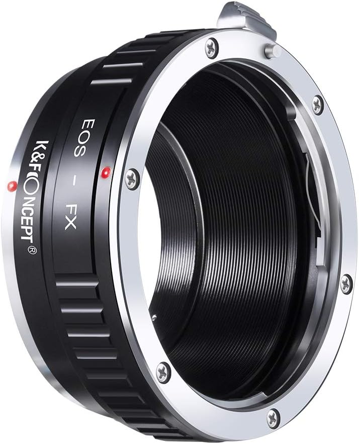 K&F Concept Lens Mount Adapter EOS EF/EFS Lens to Fuji FX Mount X-Pro1 X Camera X-Series Mirrorless Cameras EOS-FX