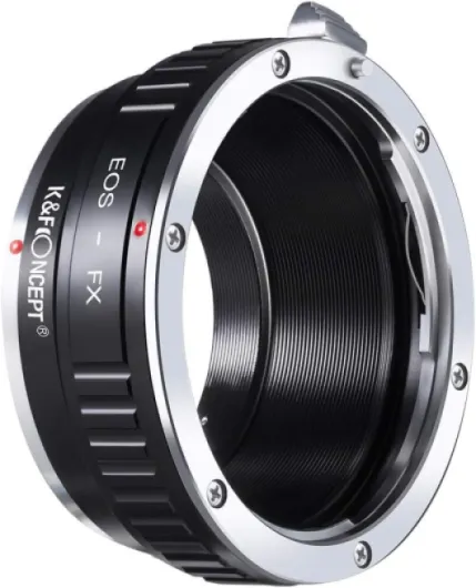 K&F Concept Lens Mount Adapter EOS EF/EFS Lens to Fuji FX Mount X-Pro1 X Camera X-Series Mirrorless Cameras EOS-FX