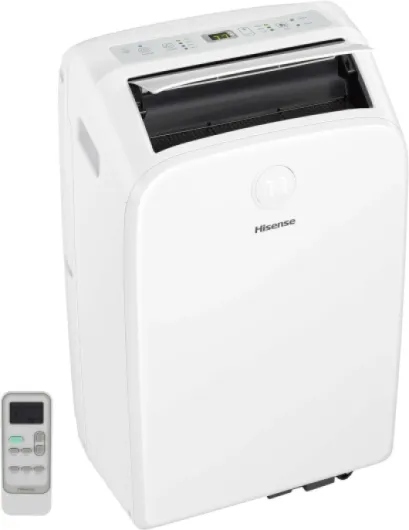 Hisense AP55023HR1GD Smart 8,000 BTU Dual Hose Portable Air Conditioner with Heat Pump (Renewed)