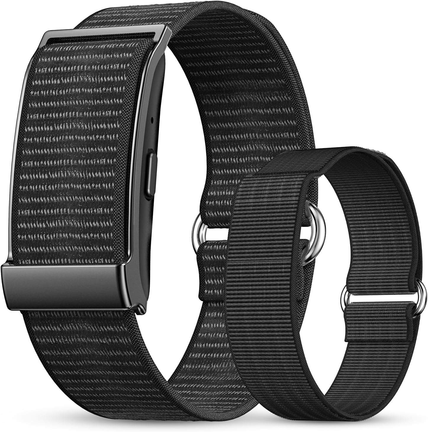 Health Activity Fitness Trackers, 2025 Wearable Smart Bracelet, 120+ Sport Modes Smart Band, All-Day Continuous Heart Rate Blood Pressure Stress HRV Monitor, 24H Sleep Tracker with Free App Black