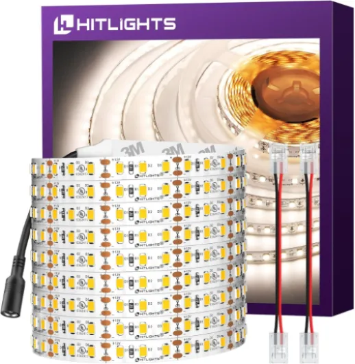 LED Strip Lights Neutral White 4000K, 24.6ft High Density 12V Tape Light Dimmable, 900 LEDs, CRI>90, UL Listed, Flexible Rope Lights for Bedroom, Kitchen, Cabinet(Power Source Not Included) 24.6ft 900LEDs 4000K Neutral White