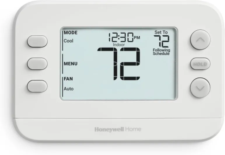 New! Honeywell Home Programmable Thermostat, Single-Stage, 1 Heat/1 Cool Compatibility, 5-2 Day Schedule, X2P, White, RTH20B Single-Stage Compatible 5-2 Day Programmable