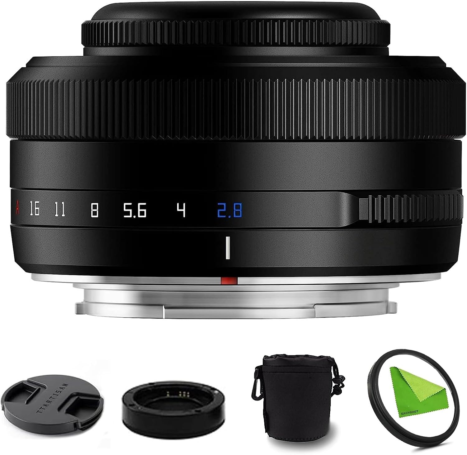 AF 27mm F2.8 f/2.8 XF-Mount APS-C Auto Focus STM Lens for Fujifilm Fuji X-Mount Cameras X-T10 X-T2 X-T20 X-T30 X-T3 X-T4 X-T5 X-T100 X-T200 X-T30 X-PR01 X-PR02 X-PR03 X-E4 -Black