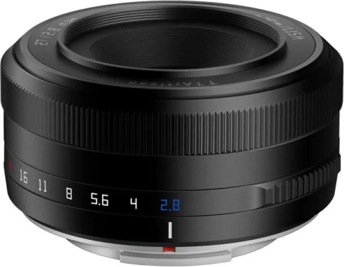27mm F2.8 Autofocus Lens, Compatible with Fuji X-Mount Cameras XS10 X-A5 X-A7 X-M1 X-M2 X-E4 X-T1 X-T10 X-T2 X-T20 X-T3 X-T4 X-T100 X-T200 X-T30 X-Pro1 X-Pro2 X-Pro3 X-E1 (Black)