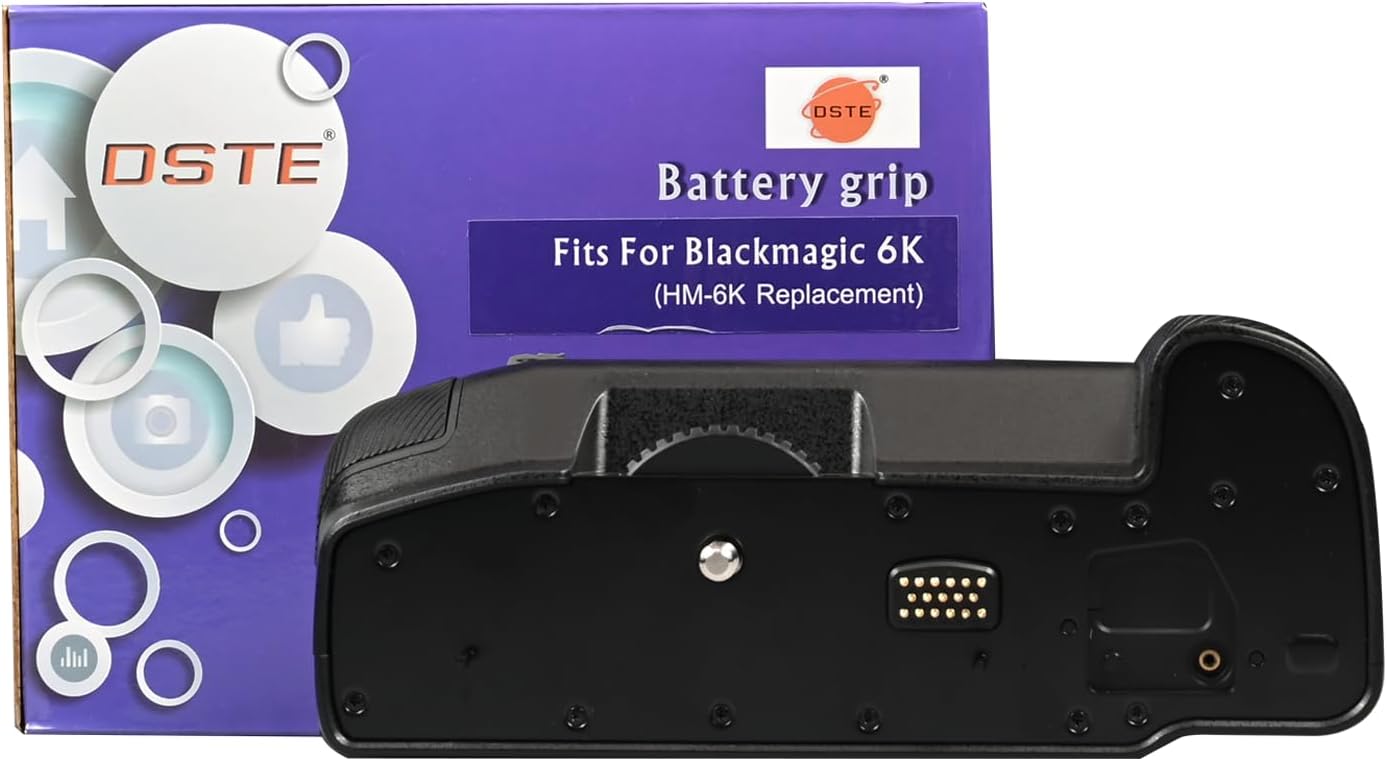 Blackmagic DSTE HM-6K Replacement Vertical Battery Grip for Blackmagic 6K Pro Camera