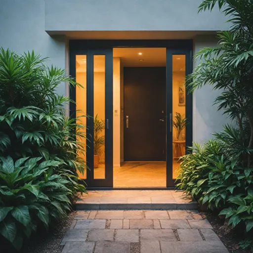 How a door alarm that sounds when the door opens can enhance your home security