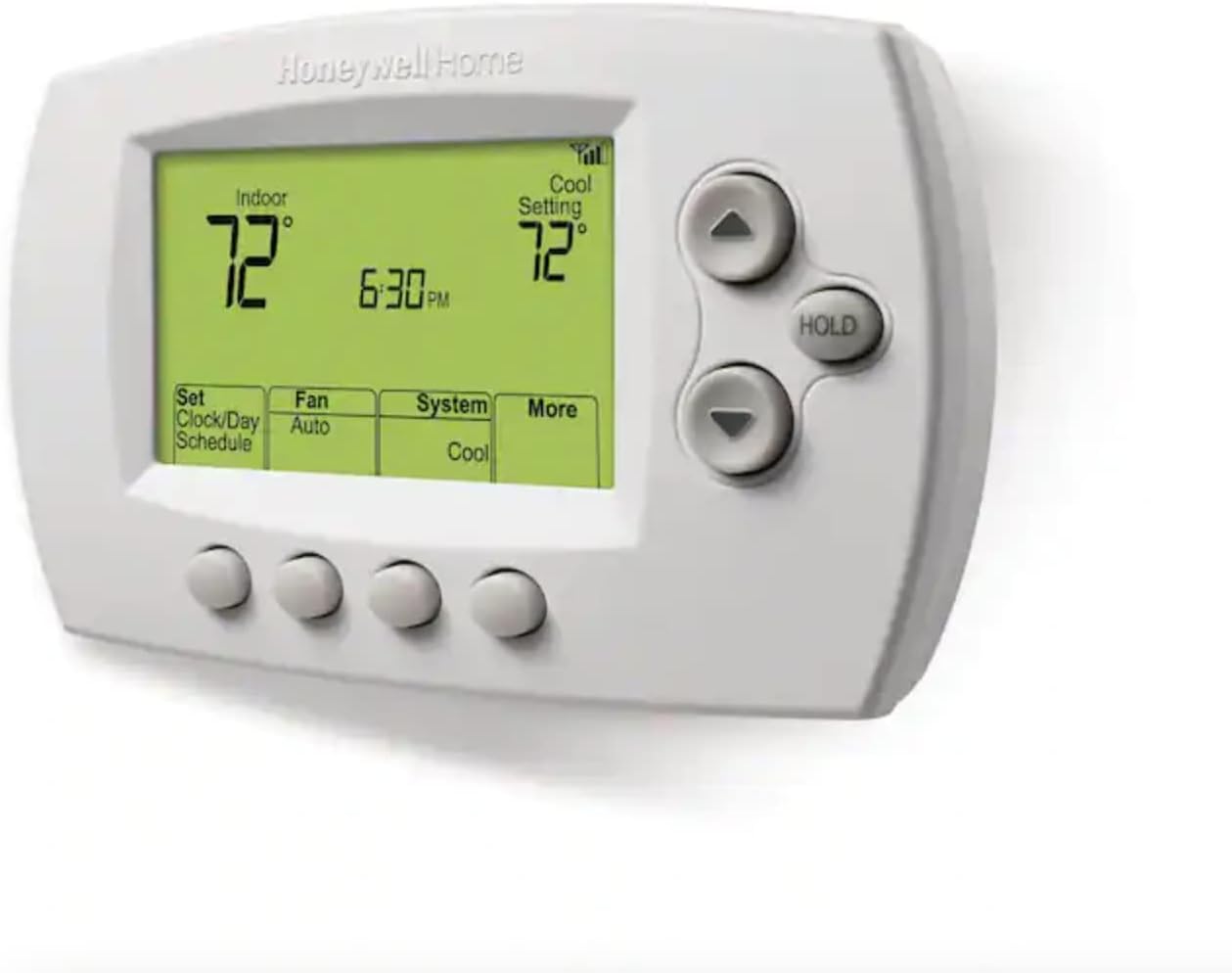 RTH6580WF Wi-Fi 7-Day Programmable Thermostat, White 3.5 x 5.75 x 1.5 (H x W x D) inches