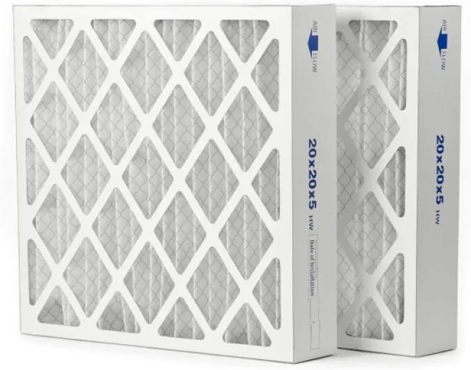 Compatible Replacement for Honeywell 20x20x5 Air Filter MERV 8 FC100A1011 Pleated AC Furnace Air Conditioner Filters Actual Size: 19.75 x 19.875 x 4.375, 2-Pack