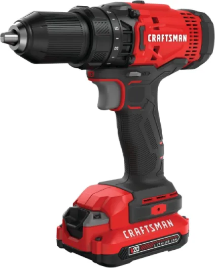 V20 Cordless Drill/Driver Kit, 1/2 inch, Battery and Charger Included (CMCD700C1) Drill Kit Kit