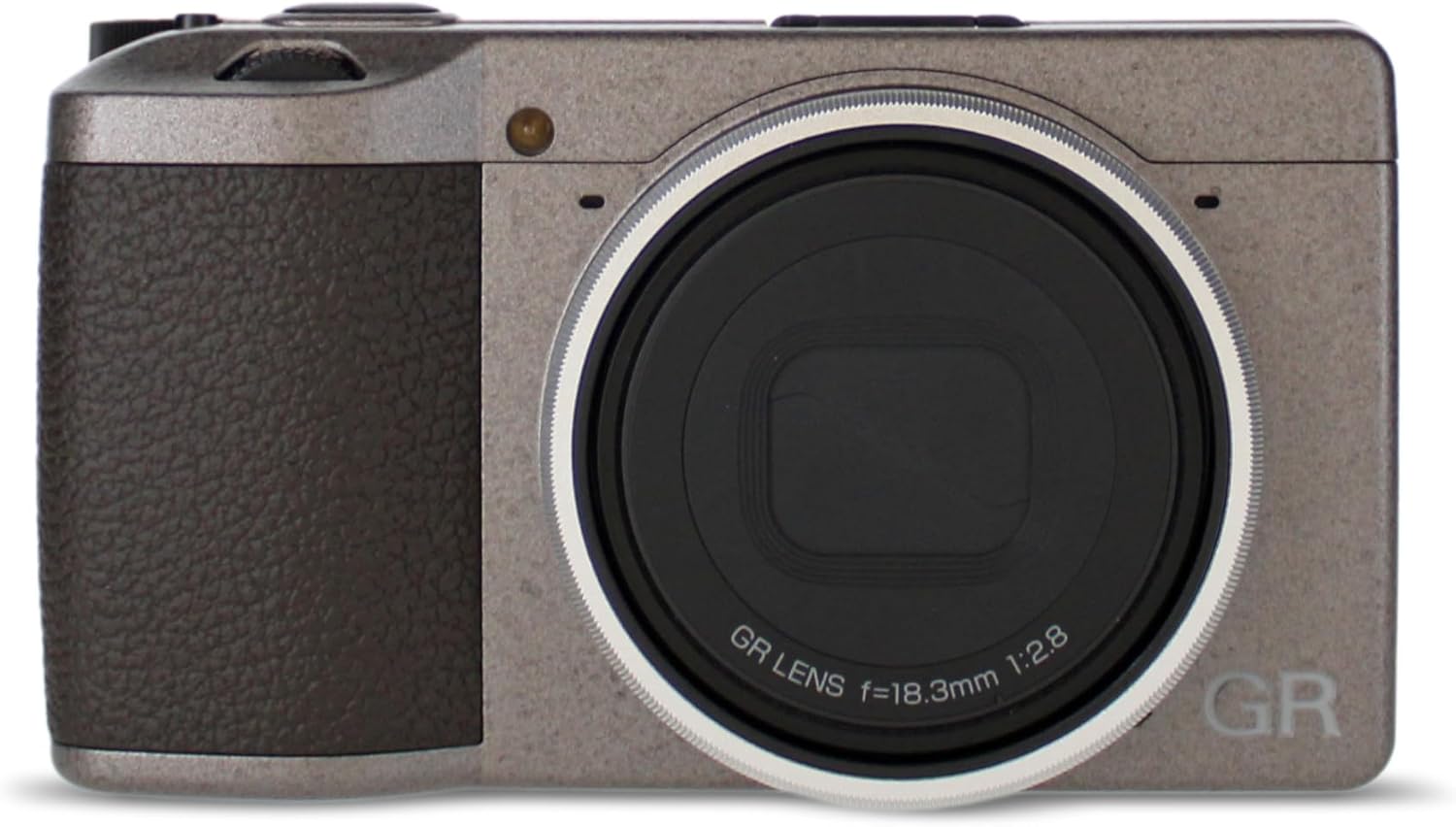 GR III Diary Edition, Metallic Warm-Gray Body with Dark Brown Grip and Natural Silver Ring, Digital Compact Camera with 24MP APS-C Size CMOS Sensor, 28mmF2.8 GR Lens (in The 35mm Format)